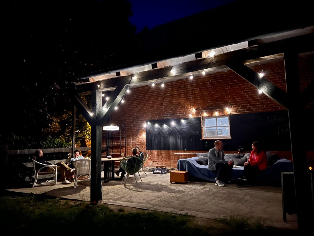 Stall bei Nacht Alter Stall