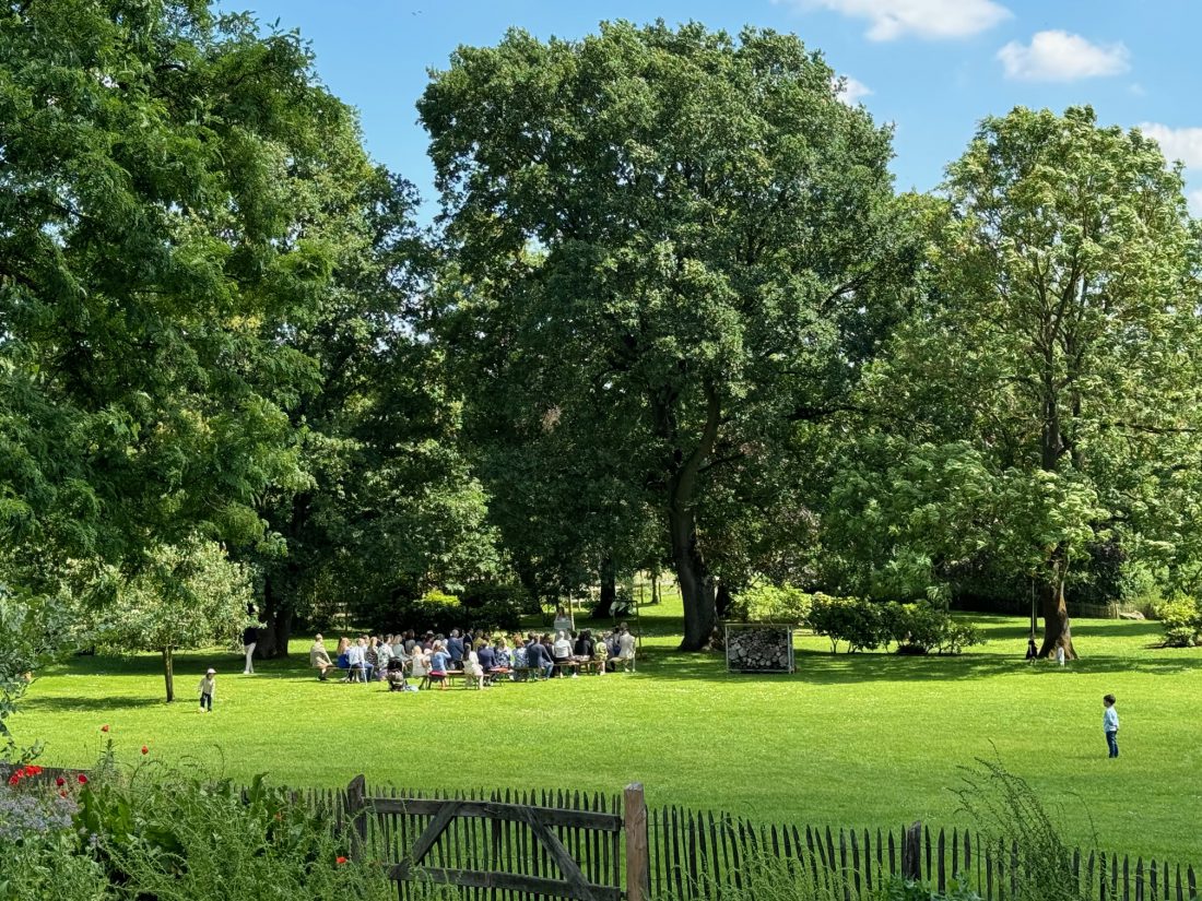 Hochzeit im Garten